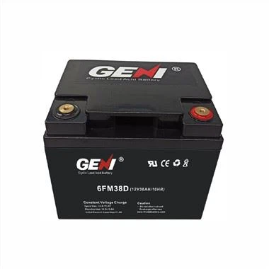 Szczelny akumulator kwasowo-ołowiowy 12 V 38 Ah o głębokim cyklu